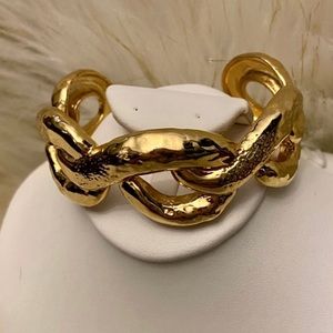 Alexis Bittar Gold Elements Cuff Bracelet